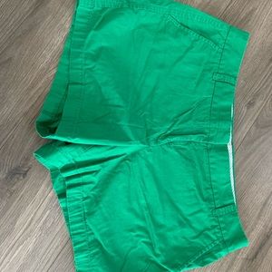 J. Crew shorts size 14 green